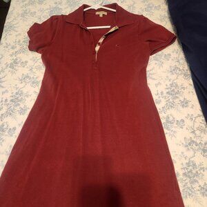 Burberry polo dress